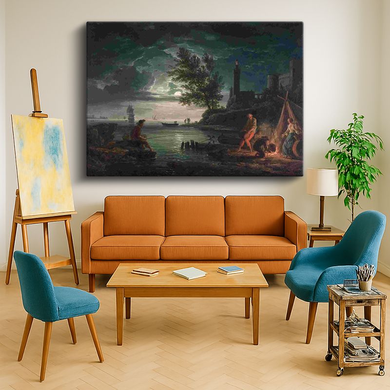 Ressam Kanvas Tablo 443